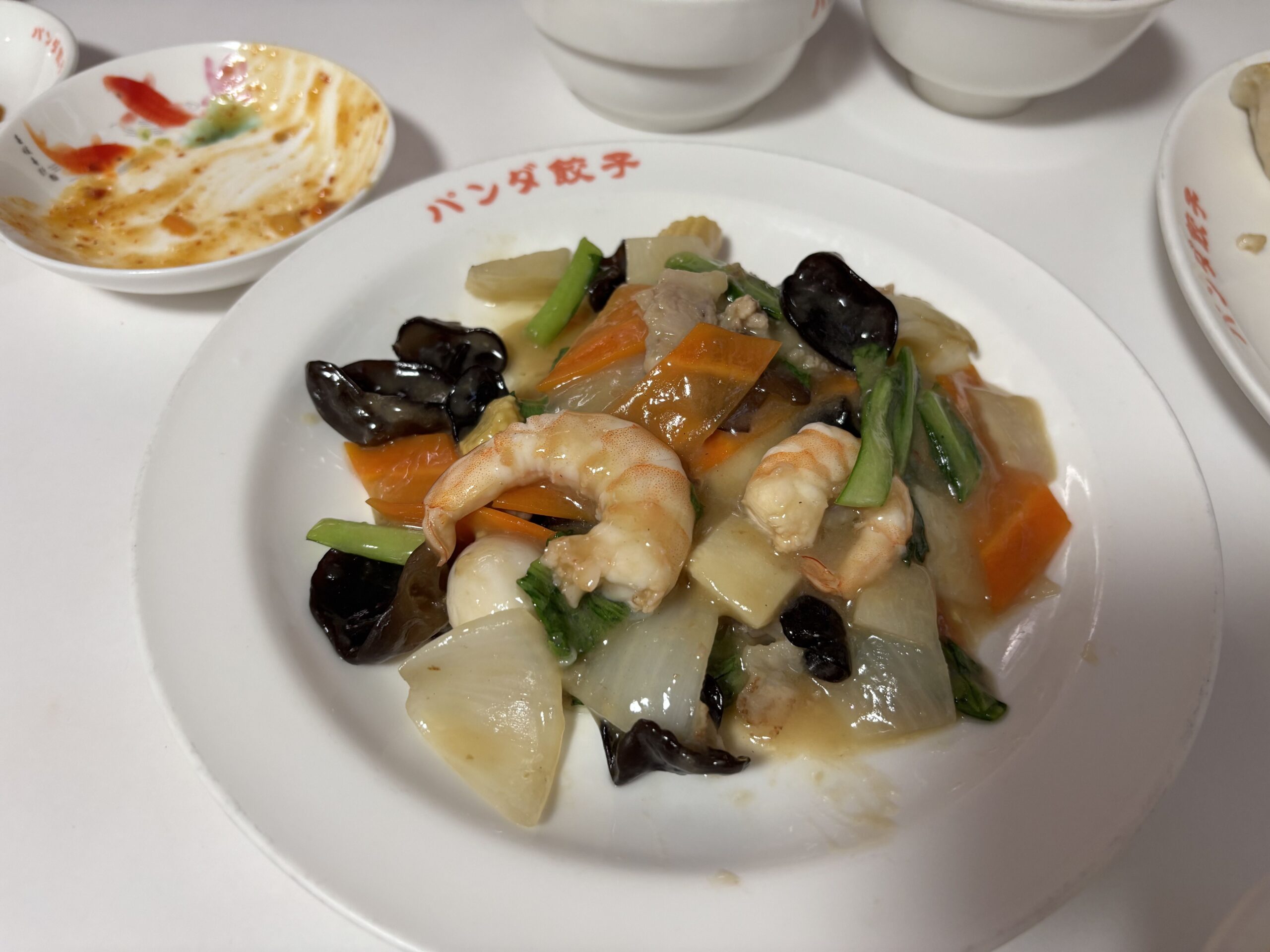 ぱんだまんまの五目あんかけ