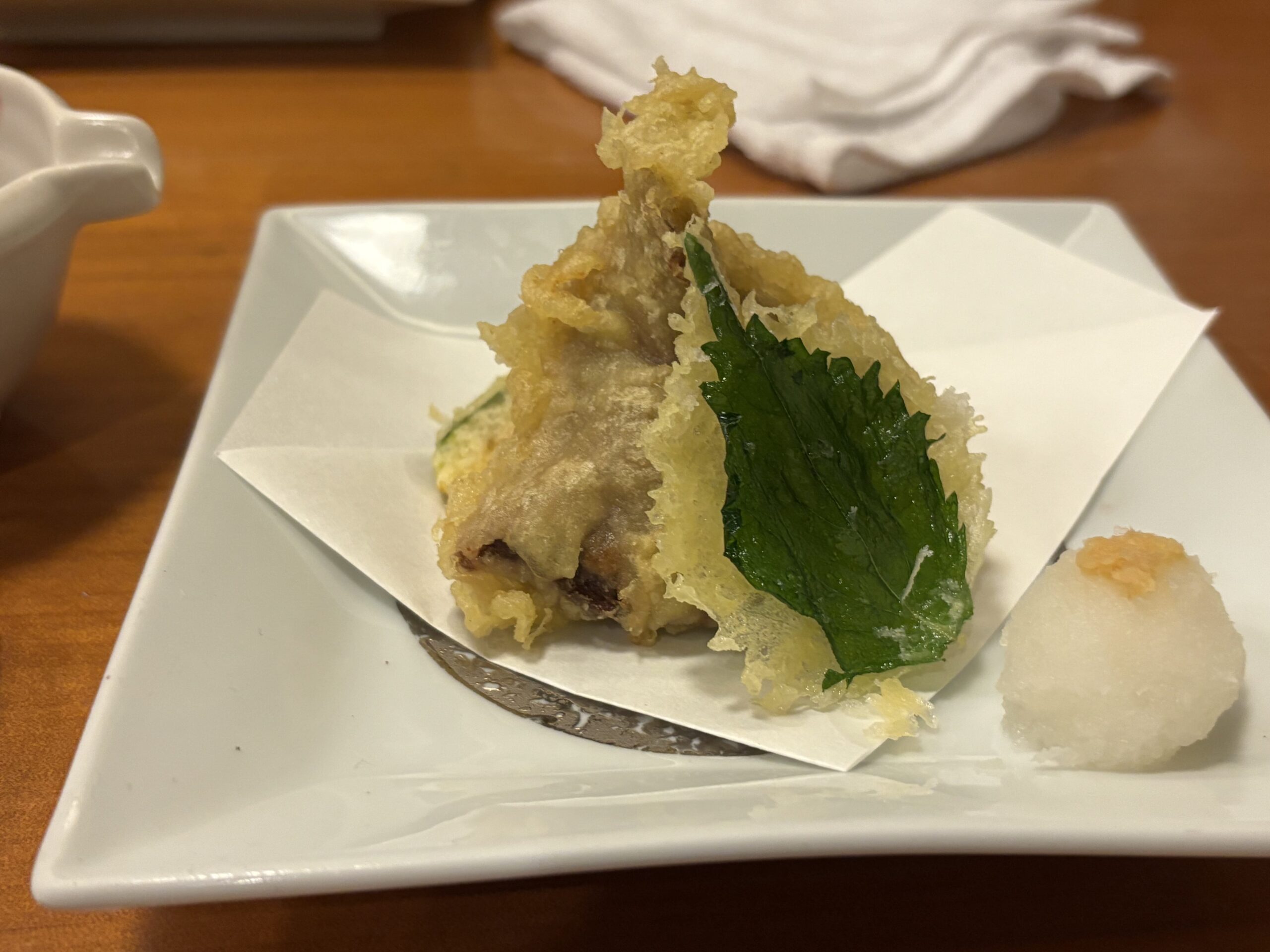 馬肉の天ぷら